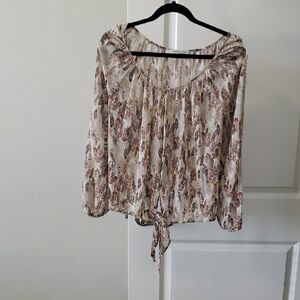 Floral Print Women's Top